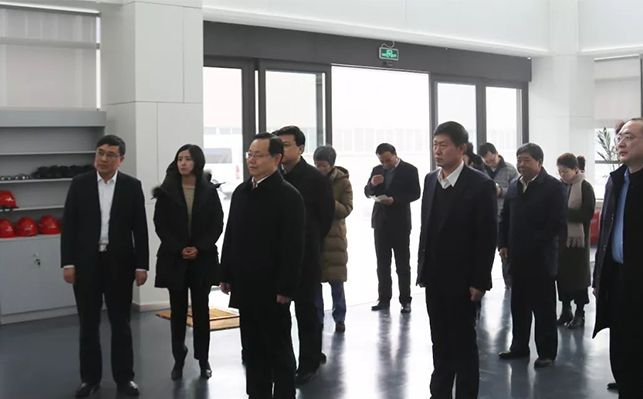 全國政協(xié)常委、副秘書長蔣作君一行蒞臨方快鍋爐進行調(diào)研